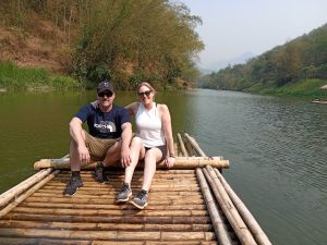 Bamboo rafting