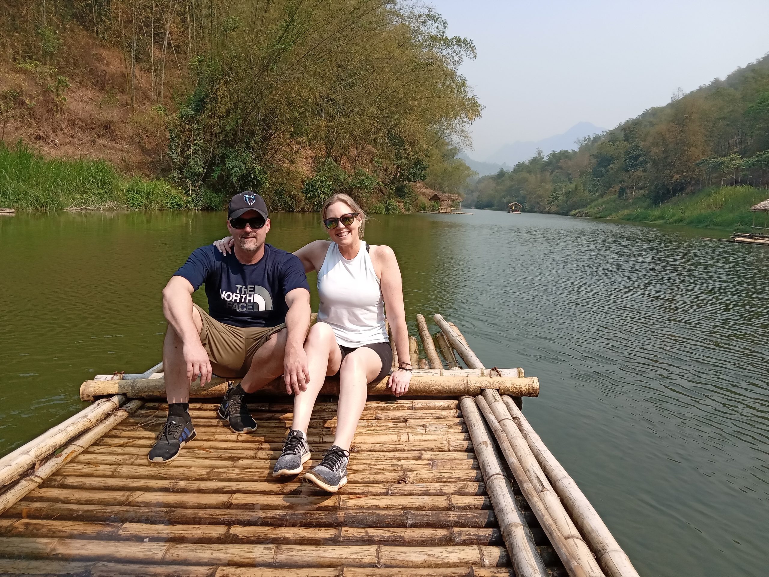 Bamboo rafting