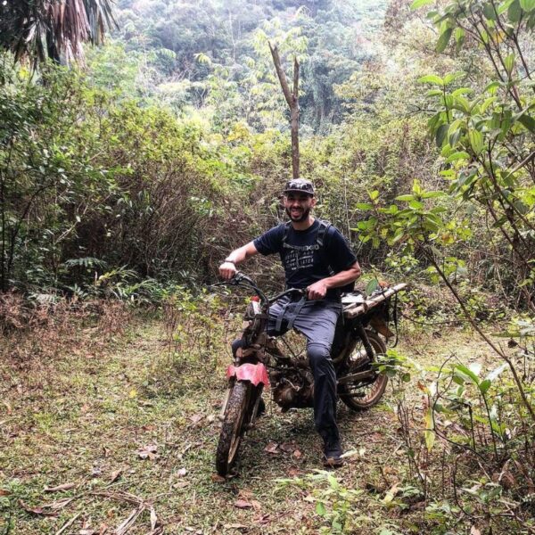 Pu Luong Easy Motorbike Tour 1 Day Cave, Waterfall & Rice Terraces in One Relaxing Day
