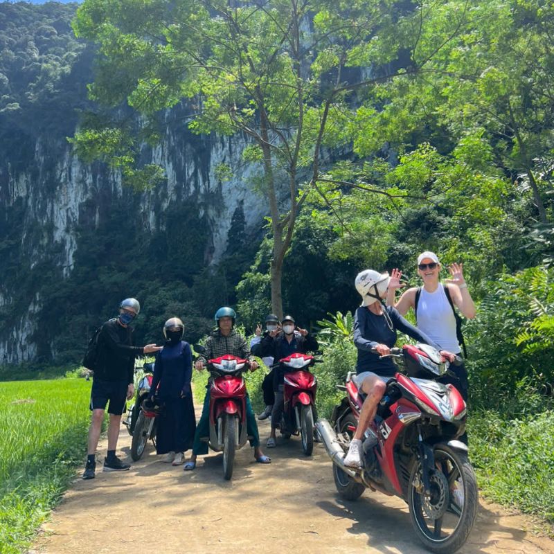 Pu Luong Easy Motorbike Tour 1 Day Cave, Waterfall Rice Terraces in One Relaxing Day (8) Pu Luong Easy Motorbike Tour 1 Day Cave, Waterfall & Rice Terraces in One Relaxing Day
