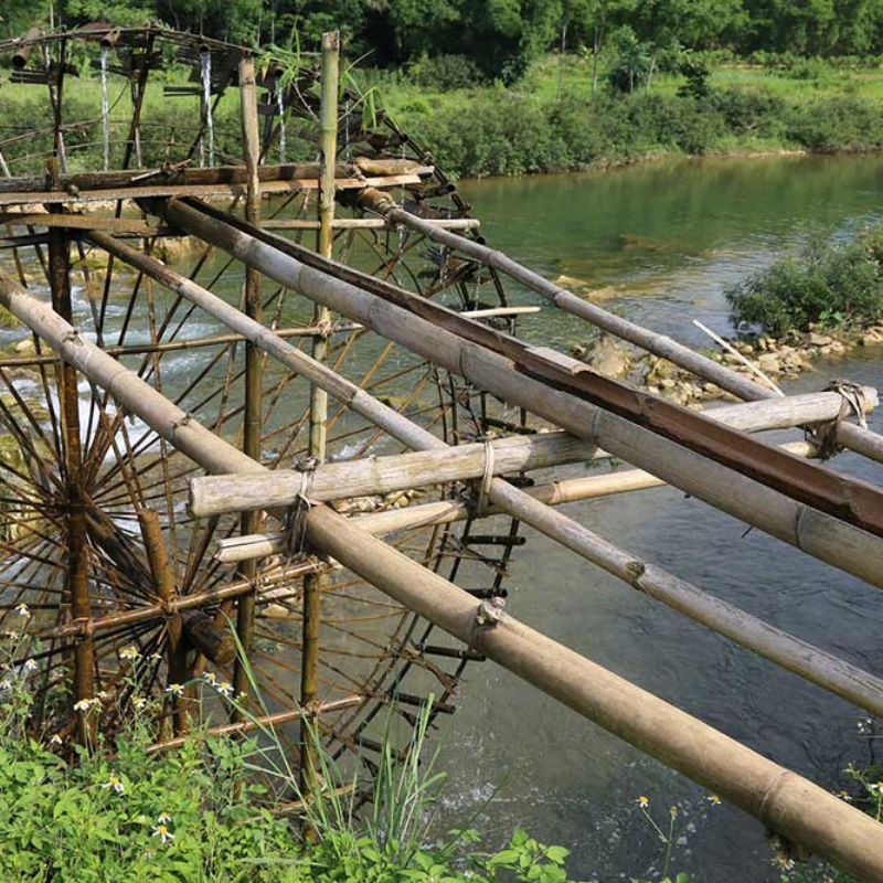 Pu Luong Leisure Tour Water Wheels, Bamboo Rafting Thai Ethnic Culture (2 Days 1 Night) (2) Pu Luong Leisure Tour Water Wheels, Bamboo Rafting & Thai Ethnic Culture (2 Days 1 Night)