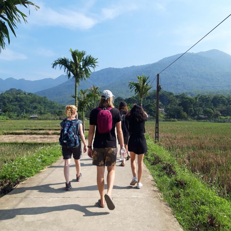 Pu Luong Trekking Tour with Villages, Caves Bamboo Rafting ( 2 Day 1Night ) (2) Pu Luong Trekking Tour with Villages, Caves & Bamboo Rafting ( 2 Day 1Night )