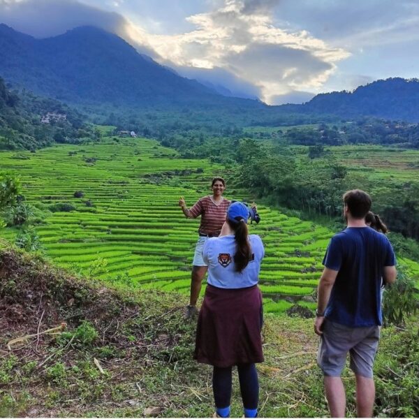 Pu Luong Trekking Tour with Villages, Caves & Bamboo Rafting ( 2 Day 1Night )